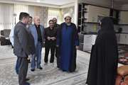 دیدار مدیرکل بنیاد شهید و امور ایثارگران لرستان با جانباز سرافراز«مجتبی یاراحمدی» در شهرستان کوهدشت 