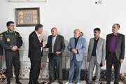 دیدار مدیرکل بنیاد شهید و امور ایثارگران لرستان با خانواده جمعی از شهدای معمولان