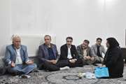 دیدار مدیرکل بنیاد شهید وامور ایثارگران لرستان با خانواده تعدادی از شهدای والامقام در خرم‌آباد 