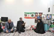 دیدار استاندار و مدیرکل بنیاد شهید و امور ایثارگران لرستان با خانواده شهیدان والامقام«سید حسن قاسمی موسوی و محمدصادق حیات‌الغیب» 