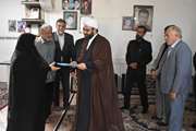 دیدار با خانواده شهیدان والامقام «میرزایی و جمشیدی» از شهدای جنگ رمضان در شهرستان دورود