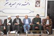 دیدار مدیرکل بنیاد شهید و امور ایثارگران لرستان با امام جمعه و فرماندار شهرستان پلدختر 