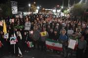 حضور مدیرکل بنیاد شهید و امور ایثارگران لرستان در اجتماع شبانه مردمی پلدختر