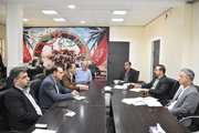 دیدار  مدیرکل بنیاد شهید و امور ایثارگران استان لرستان با مدیرکل سازمان اموال و املاک جنوب کشور  