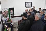 دیدار با پدر شهید مهدی بازگیر، از شهدای جنگ رمضان در  روستای انگز شهرستان خرم‌آباد