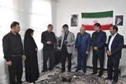 دیدار مدیرکل بنیاد شهید و امور ایثارگران لرستان با خانواده شهید والامقام «امیر حسین عزیزی»، از شهدای جنگ رمضان در دلفان 